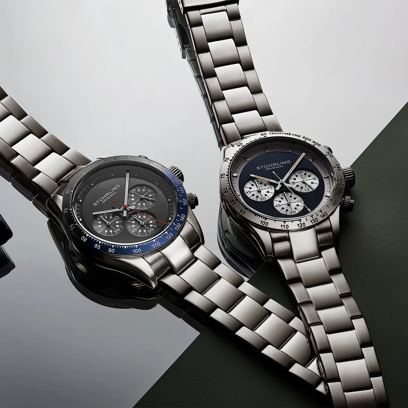 Stührling Chronomark 4066 Mens 40mm - Image 4