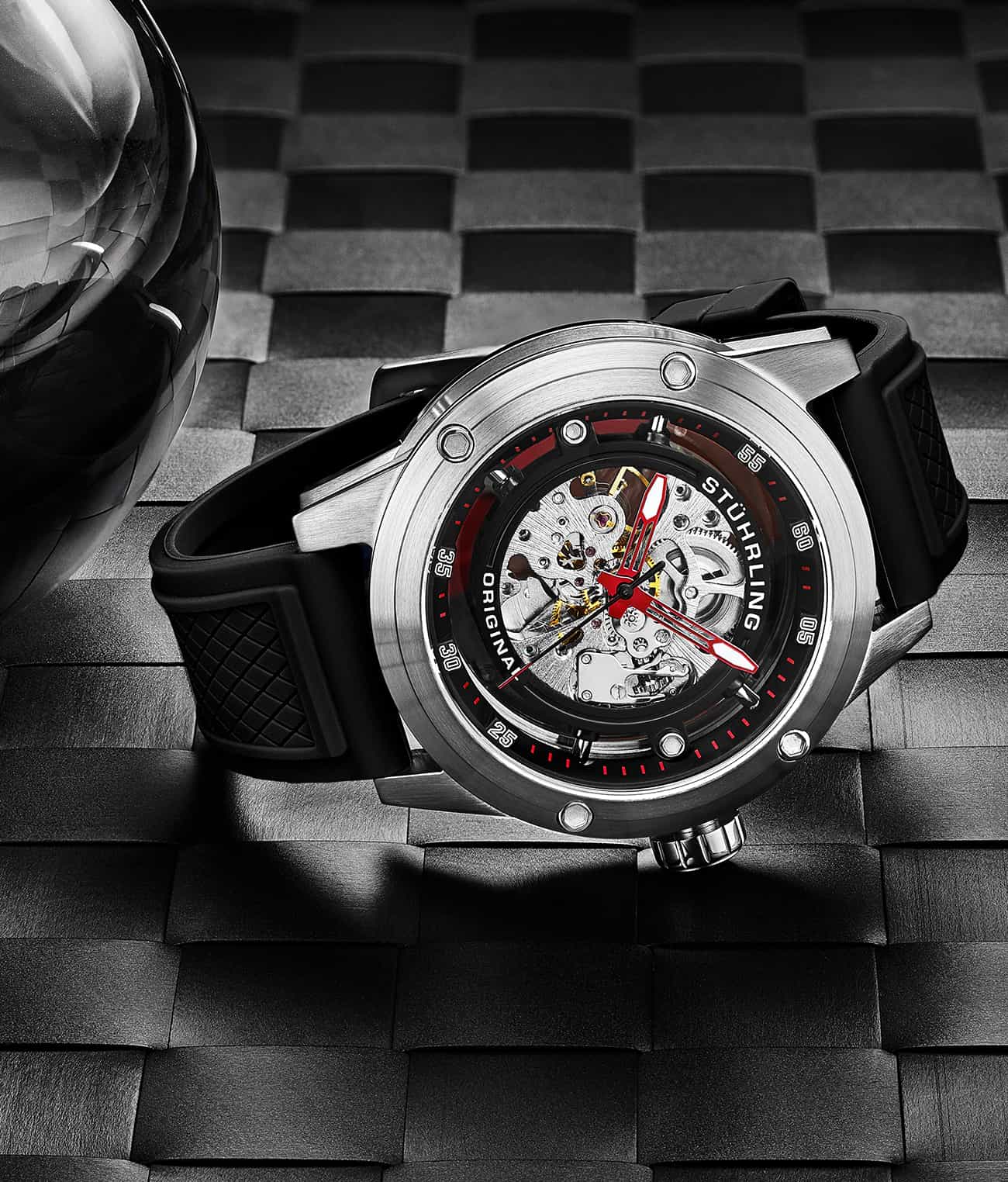 Stührling The Titan Automatic 50mm Skeleton - Image 28