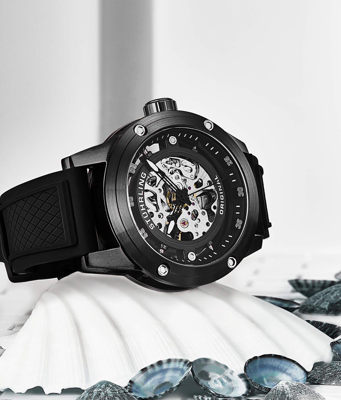 Stührling The Titan Automatic 50mm Skeleton - Image 4