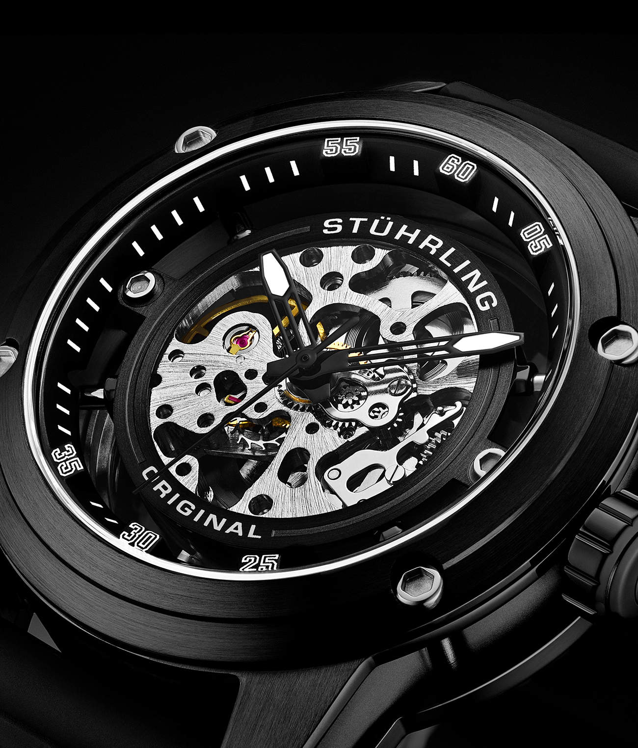 Stührling The Titan Automatic 50mm Skeleton - Image 6