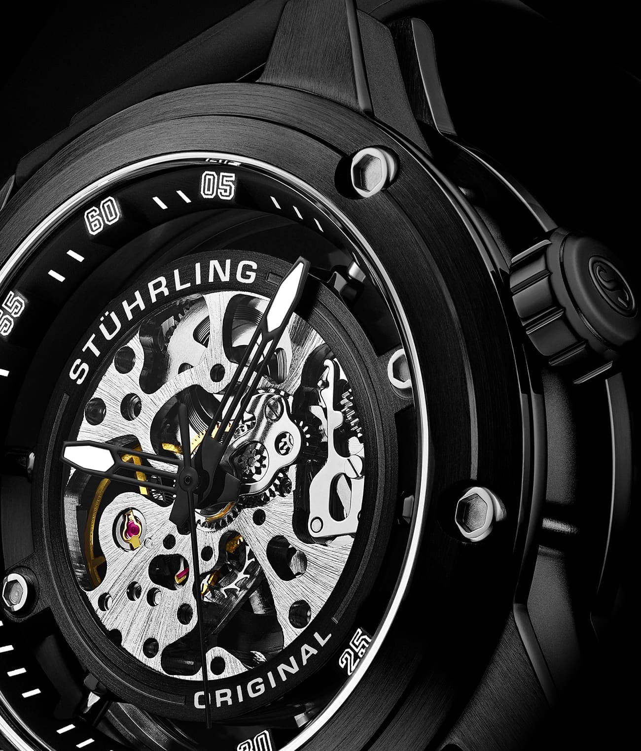 Stührling The Titan Automatic 50mm Skeleton - Image 7