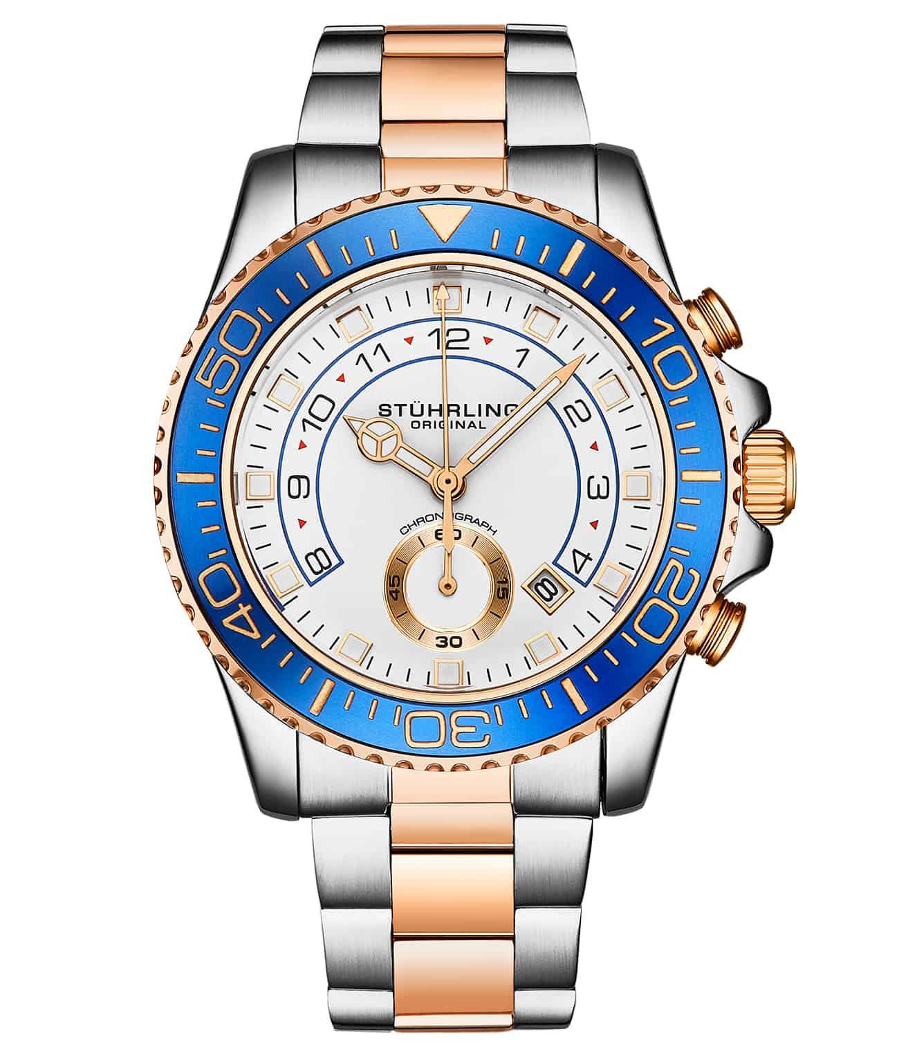 Stührling Brigadier Quartz 3966 Chronograph 42mm Diver - Image 7