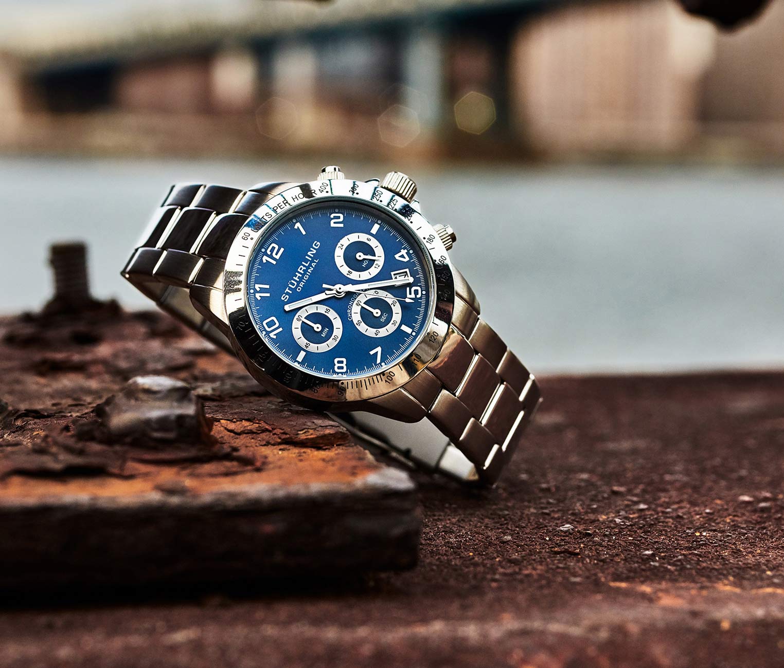 Stührling Concorso 665B Quartz 40mm Chronograph - Image 18