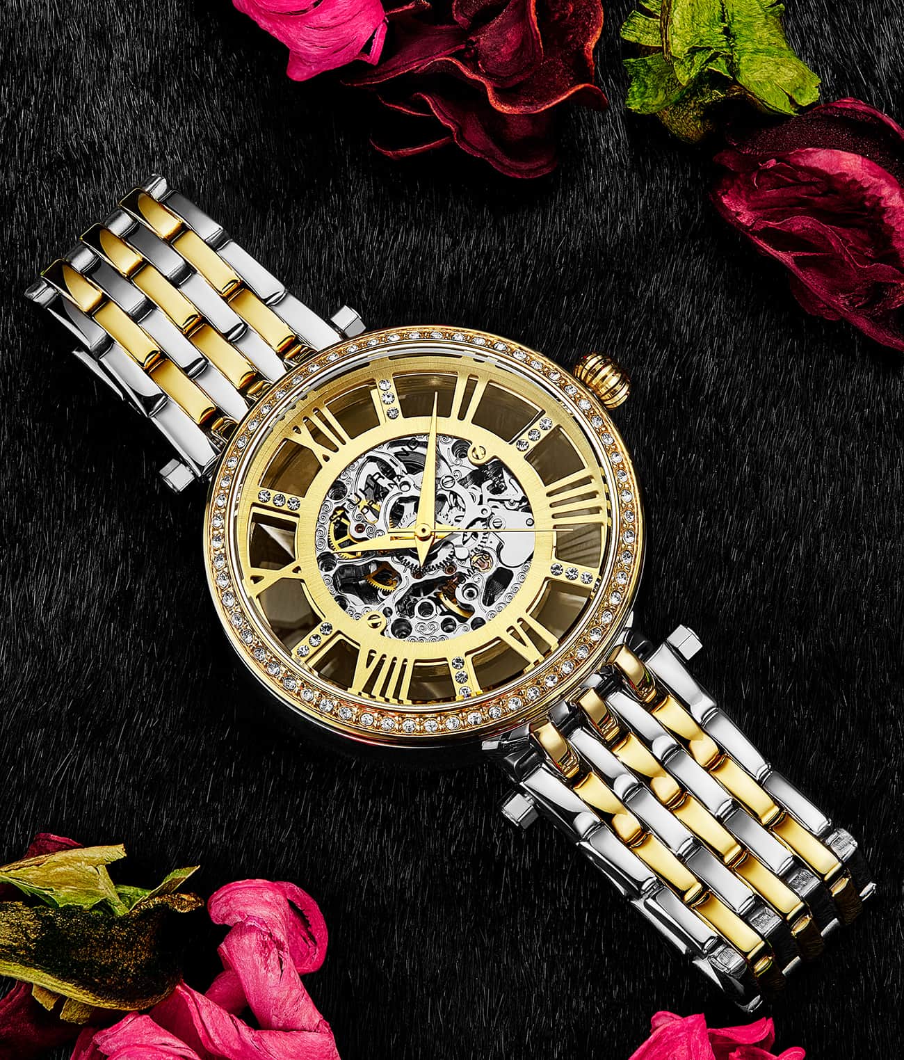 Stührling Delphi 3944 Automatic 38mm Skeleton - Image 12