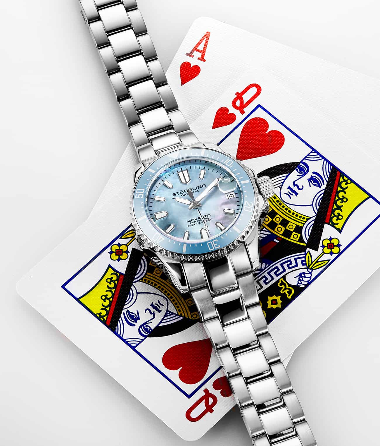 Stührling Depthmaster 3950AL Quartz 32mm Classic - Image 9
