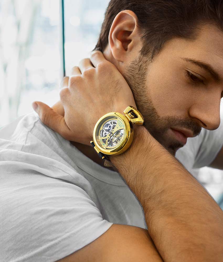 Stührling Emperor’s Grandeur 3919 Automatic 49mm Skeleton - Image 12