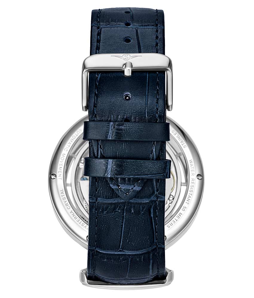 Stührling Emperor’s Grandeur 3919 Automatic 49mm Skeleton - Image 3