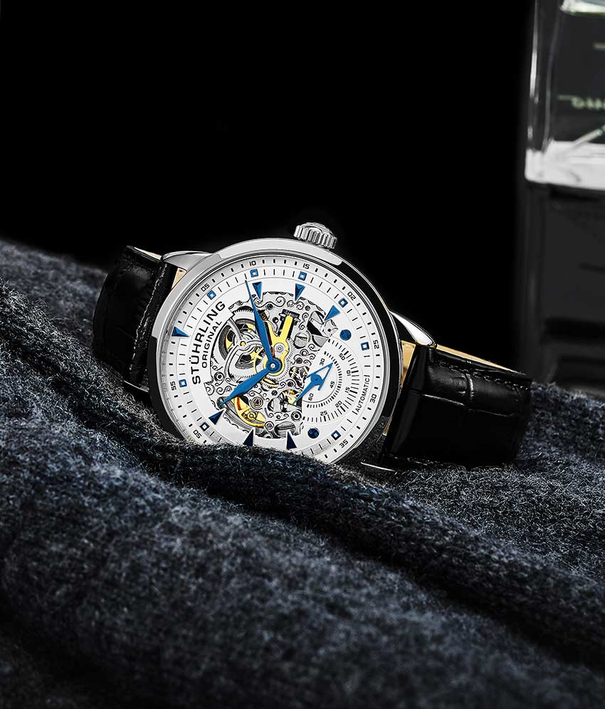 Stührling Executive 3133 Automatic 44mm Skeleton - Image 5