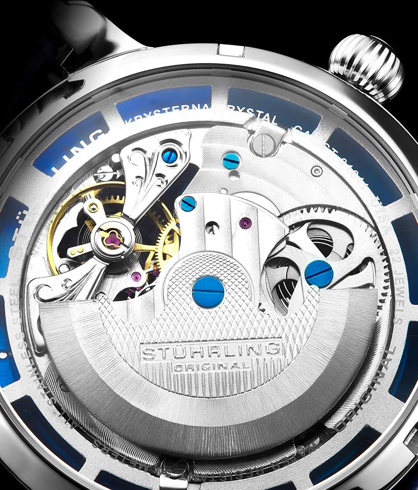 Stührling Luciano 371B Automatic 46mm Skeleton - Image 16