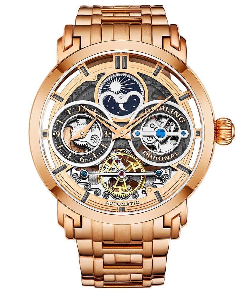 Stührling Luciano 371B Automatic 46mm Skeleton - Image 17