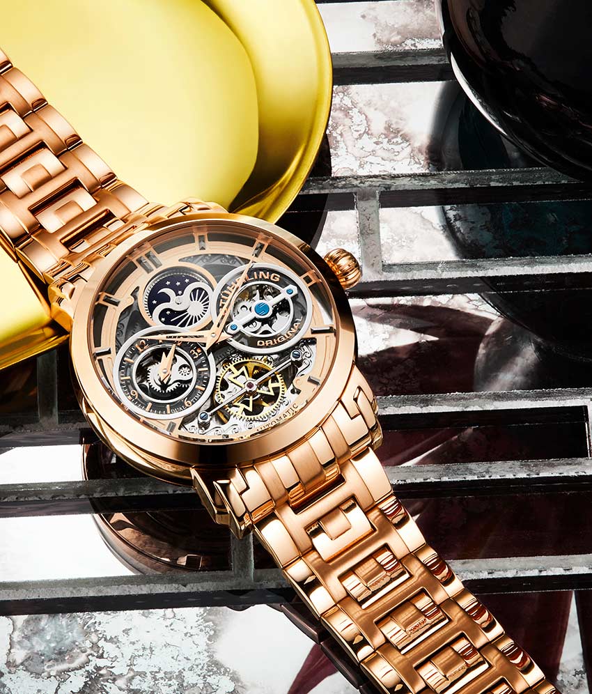 Stührling Luciano 371B Automatic 46mm Skeleton - Image 20
