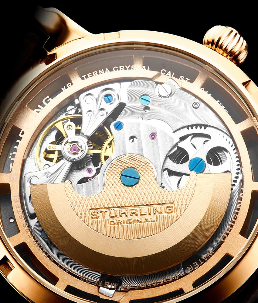 Stührling Luciano 371B Automatic 46mm Skeleton - Image 22