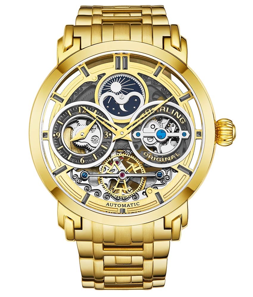 Stührling Luciano 371B Automatic 46mm Skeleton - Image 26