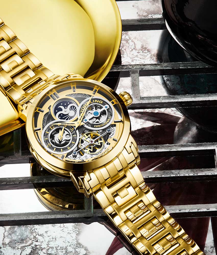 Stührling Luciano 371B Automatic 46mm Skeleton - Image 31