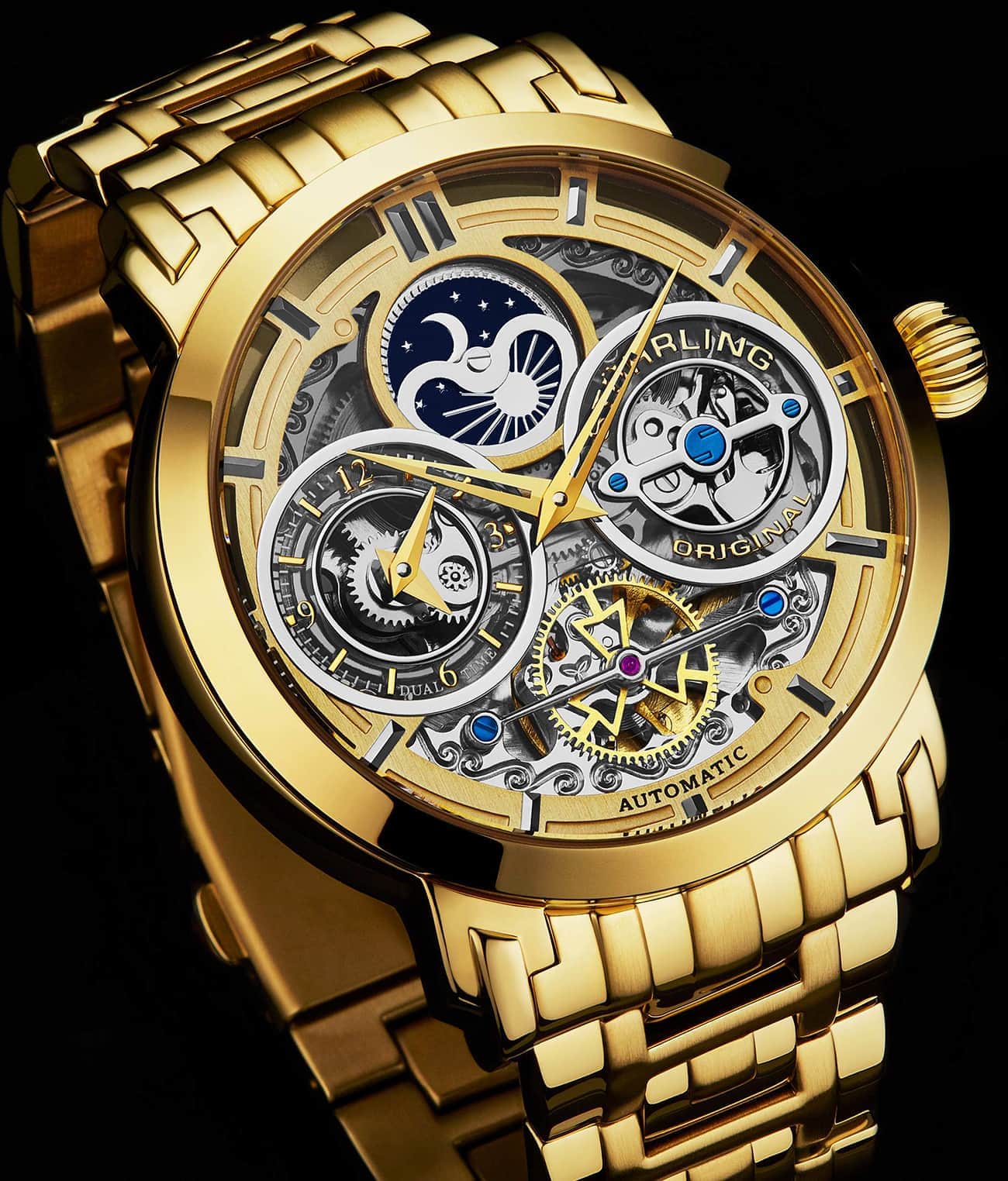 Stührling Luciano 371B Automatic 46mm Skeleton - Image 33