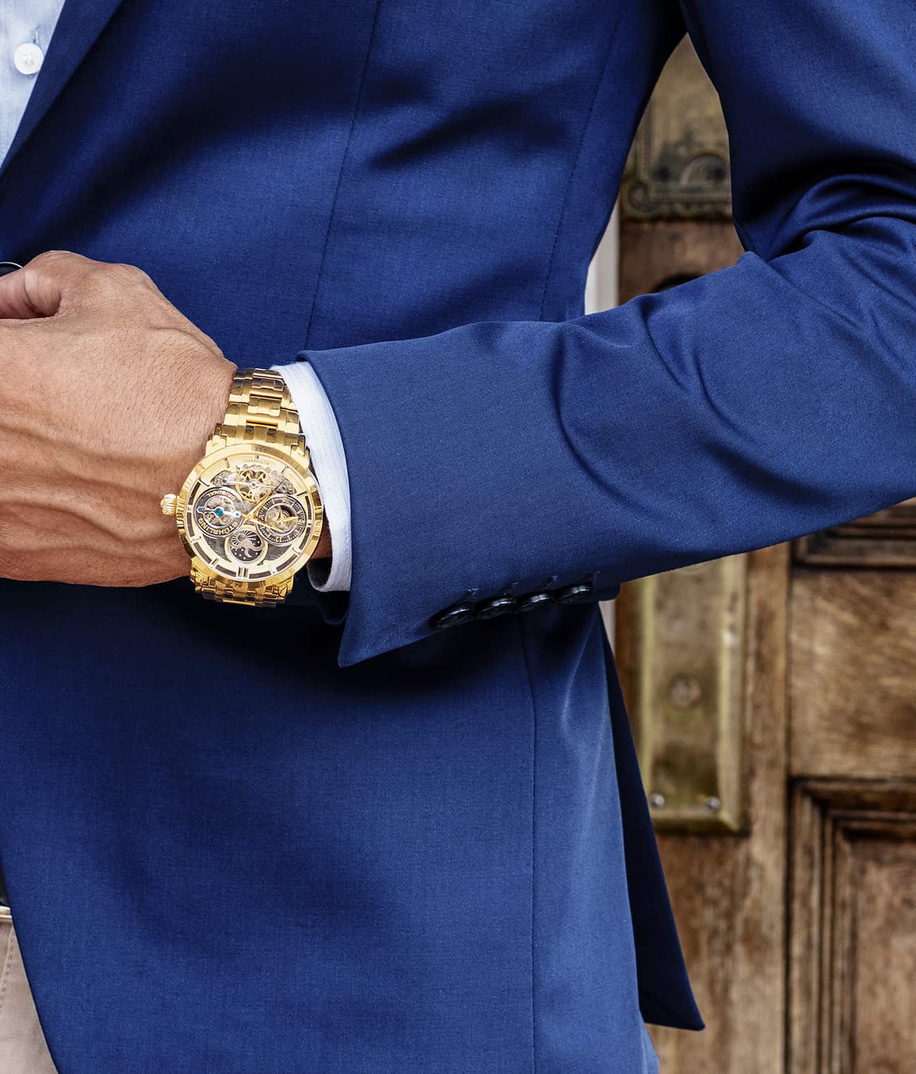 Stührling Luciano 371B Automatic 46mm Skeleton - Image 34