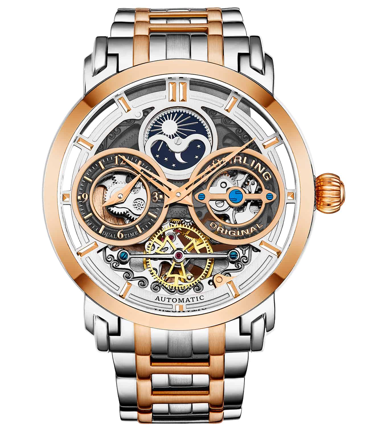 Stührling Luciano 371B Automatic 46mm Skeleton - Image 36