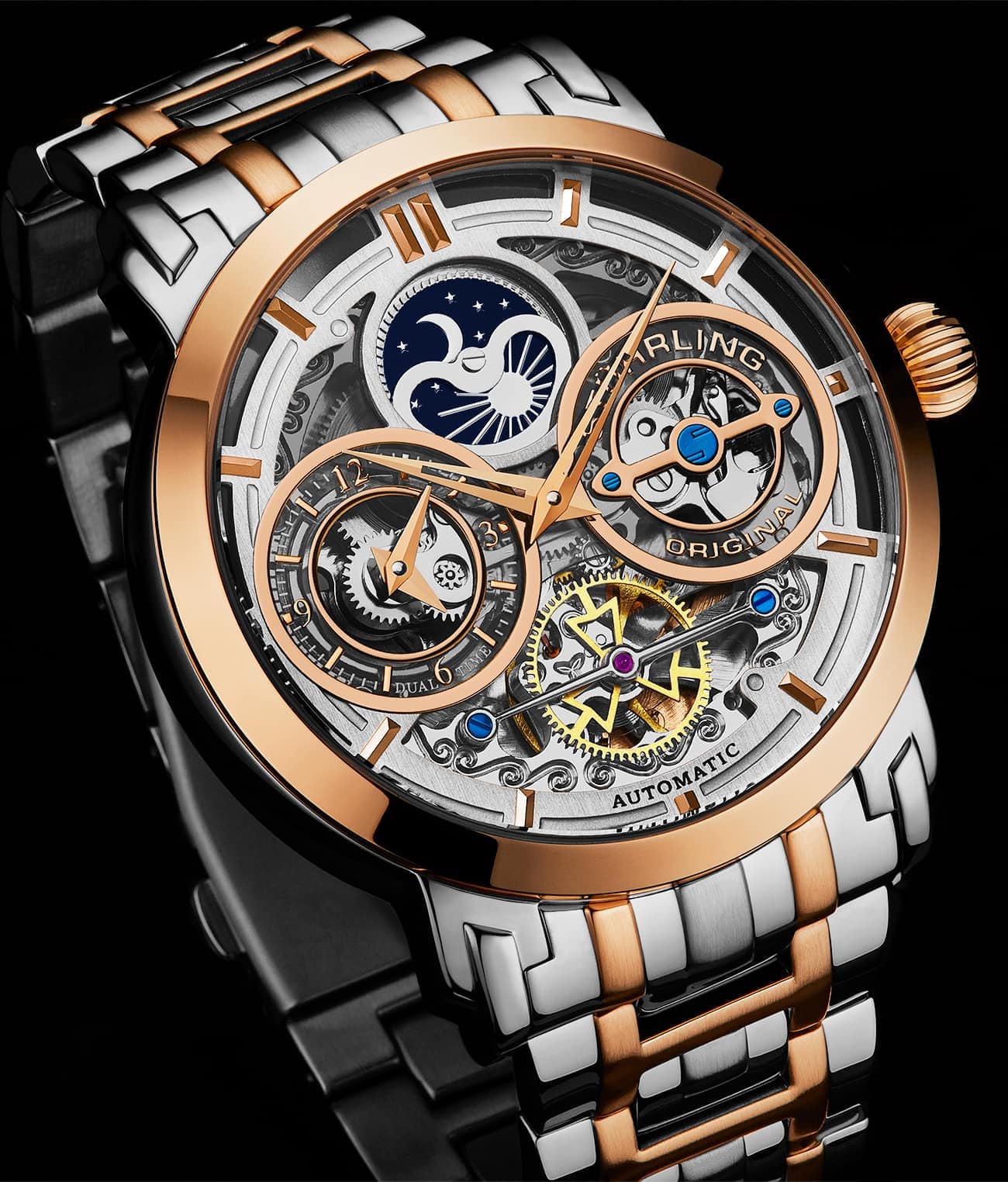 Stührling Luciano 371B Automatic 46mm Skeleton - Image 38
