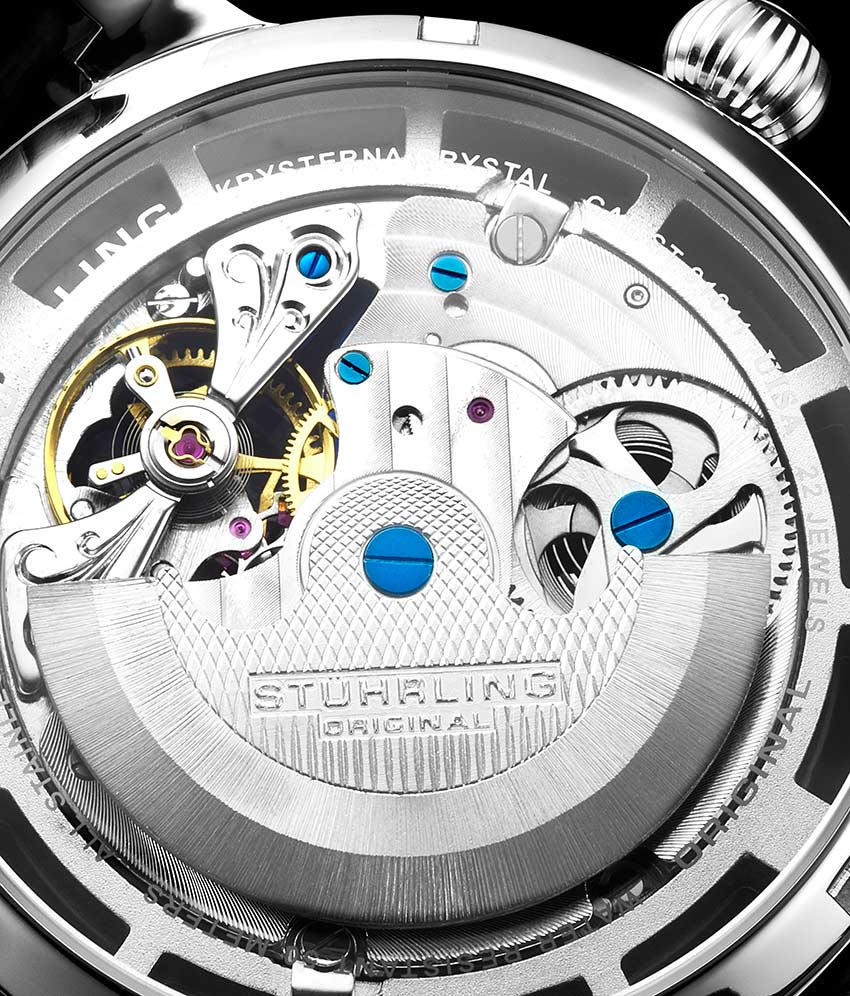Stührling Luciano 371B Automatic 46mm Skeleton - Image 8