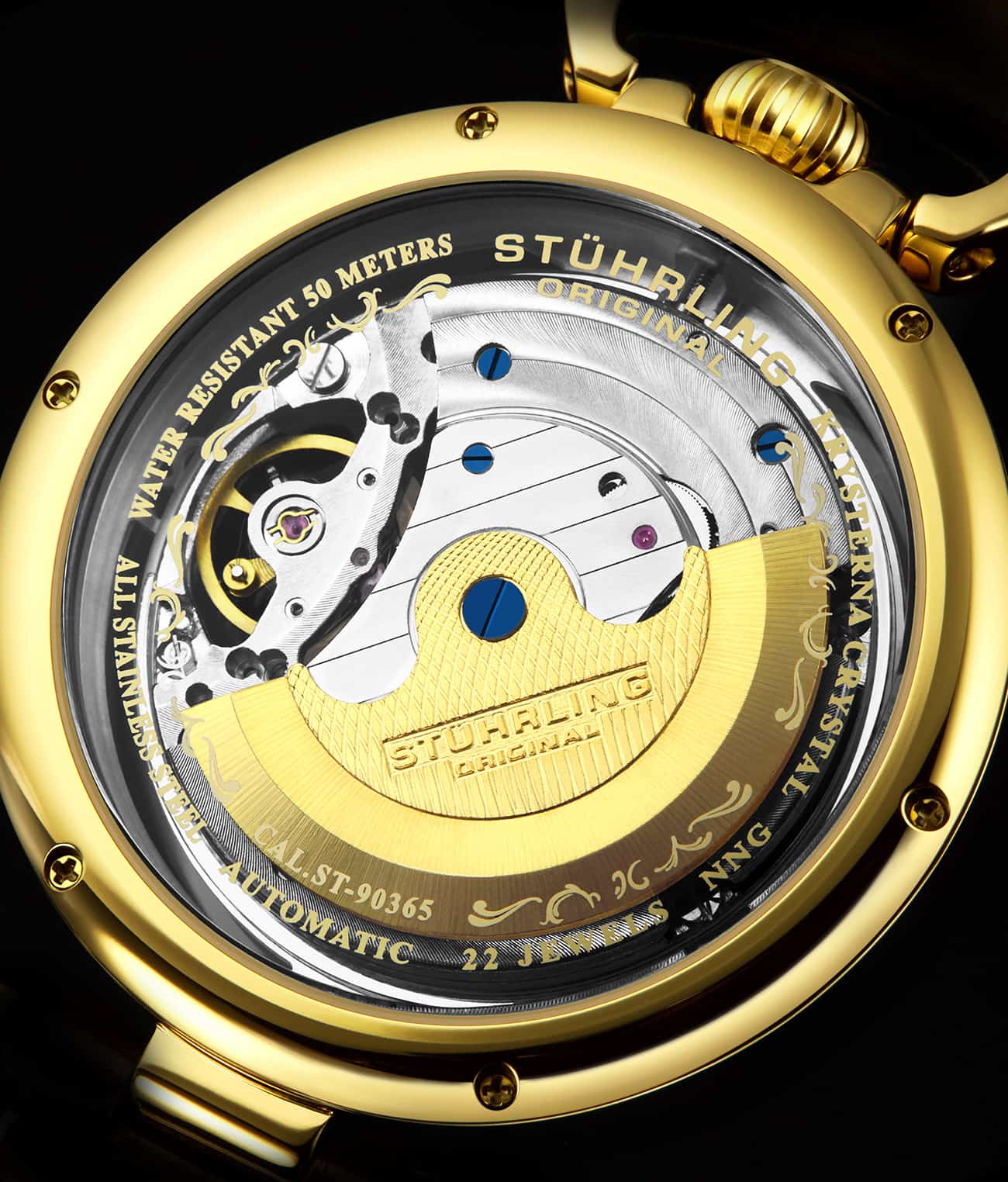 Stührling Modena 4032 Automatic 46mm Skeleton - Image 11