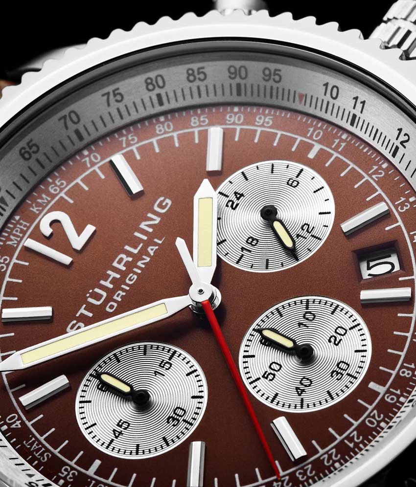 Stührling Monaco 669 Quartz 42mm Chronograph - Image 16