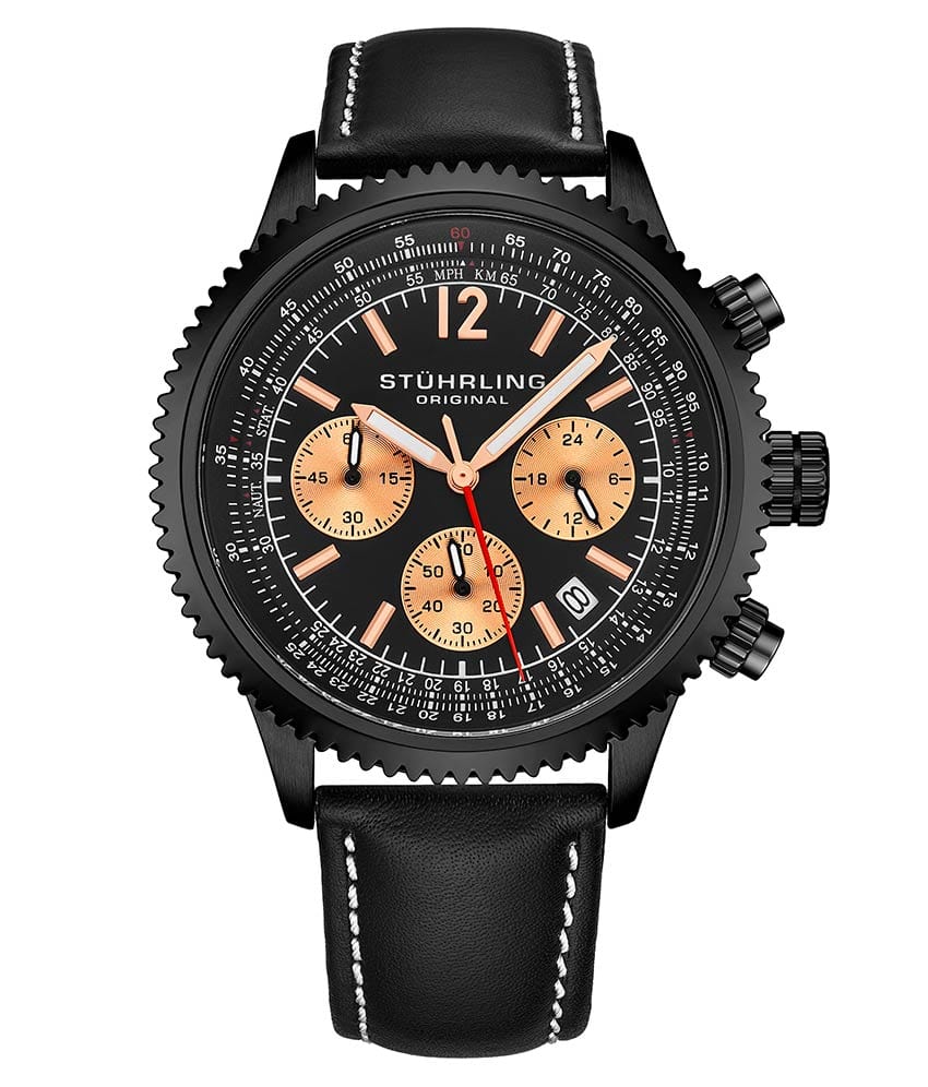 Stührling Monaco 669 Quartz 42mm Chronograph - Image 39