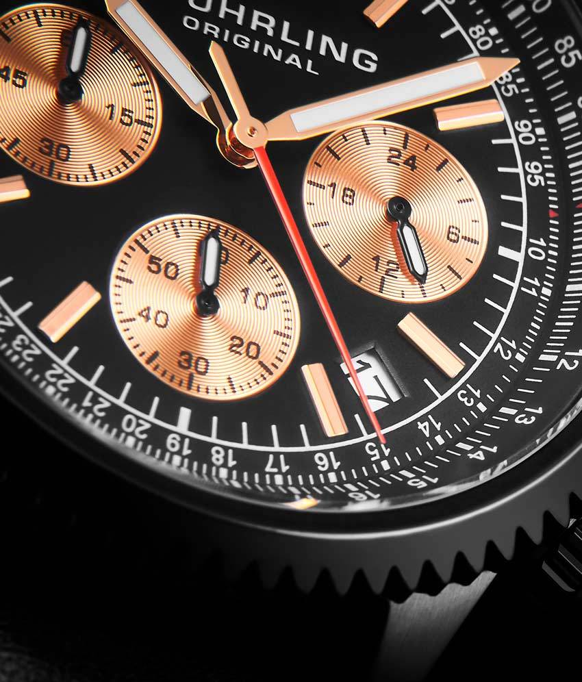 Stührling Monaco 669 Quartz 42mm Chronograph - Image 43