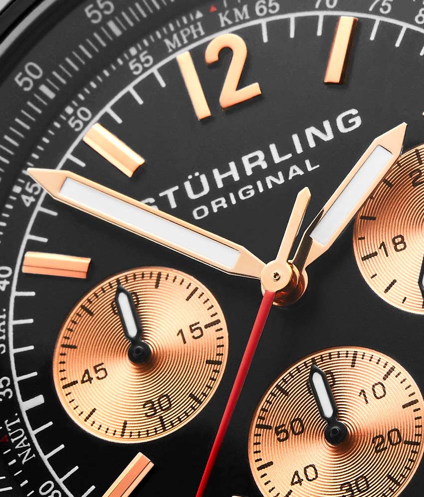 Stührling Monaco 669 Quartz 42mm Chronograph - Image 47