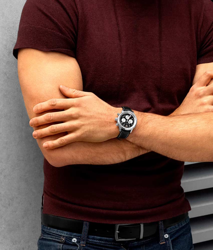 Stührling Monaco 669 Quartz 42mm Chronograph - Image 6