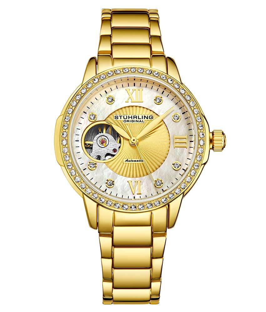 Stührling Perle 3951 Automatic 36mm Skeleton - Image 11