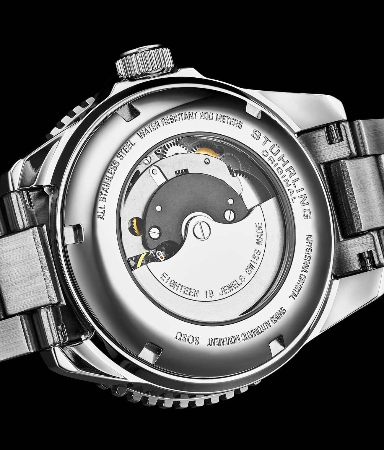 Stührling Radiance 1013 Automatic 44mm Skeleton - Image 12