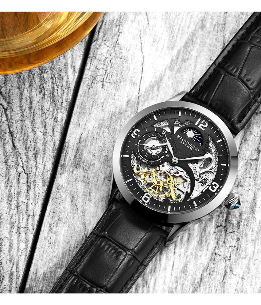 Stührling Special Reserve 3921 Automatic 44mm Skeleton - Image 14