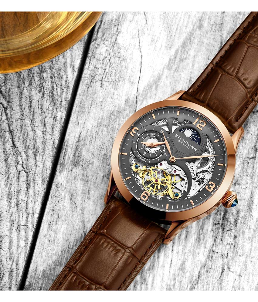 Stührling Special Reserve 3921 Automatic 44mm Skeleton - Image 28