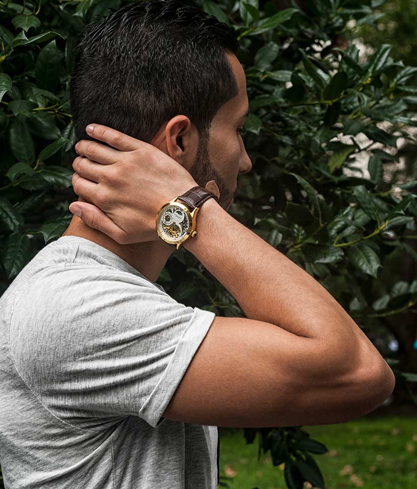 Stührling Special Reserve 3921 Automatic 44mm Skeleton - Image 21