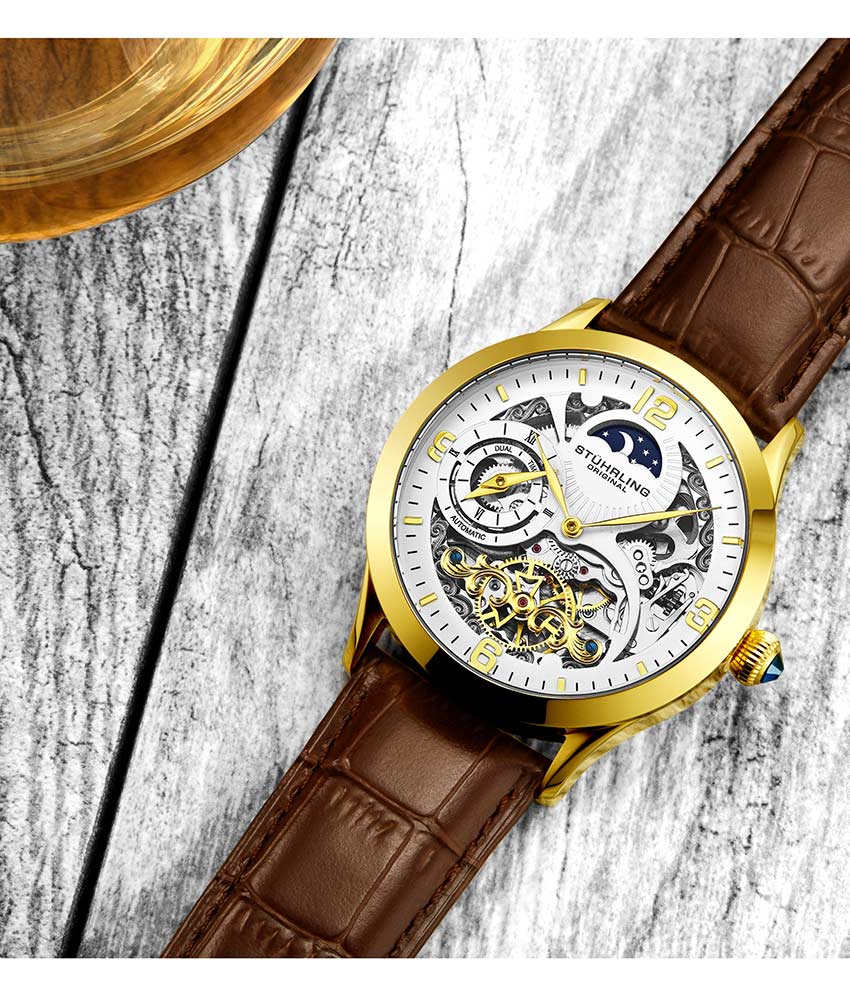Stührling Special Reserve 3921 Automatic 44mm Skeleton - Image 20