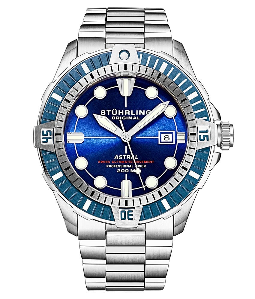 Stührling Astral 1005 Swiss Automatic Watch – 45mm - Image 10