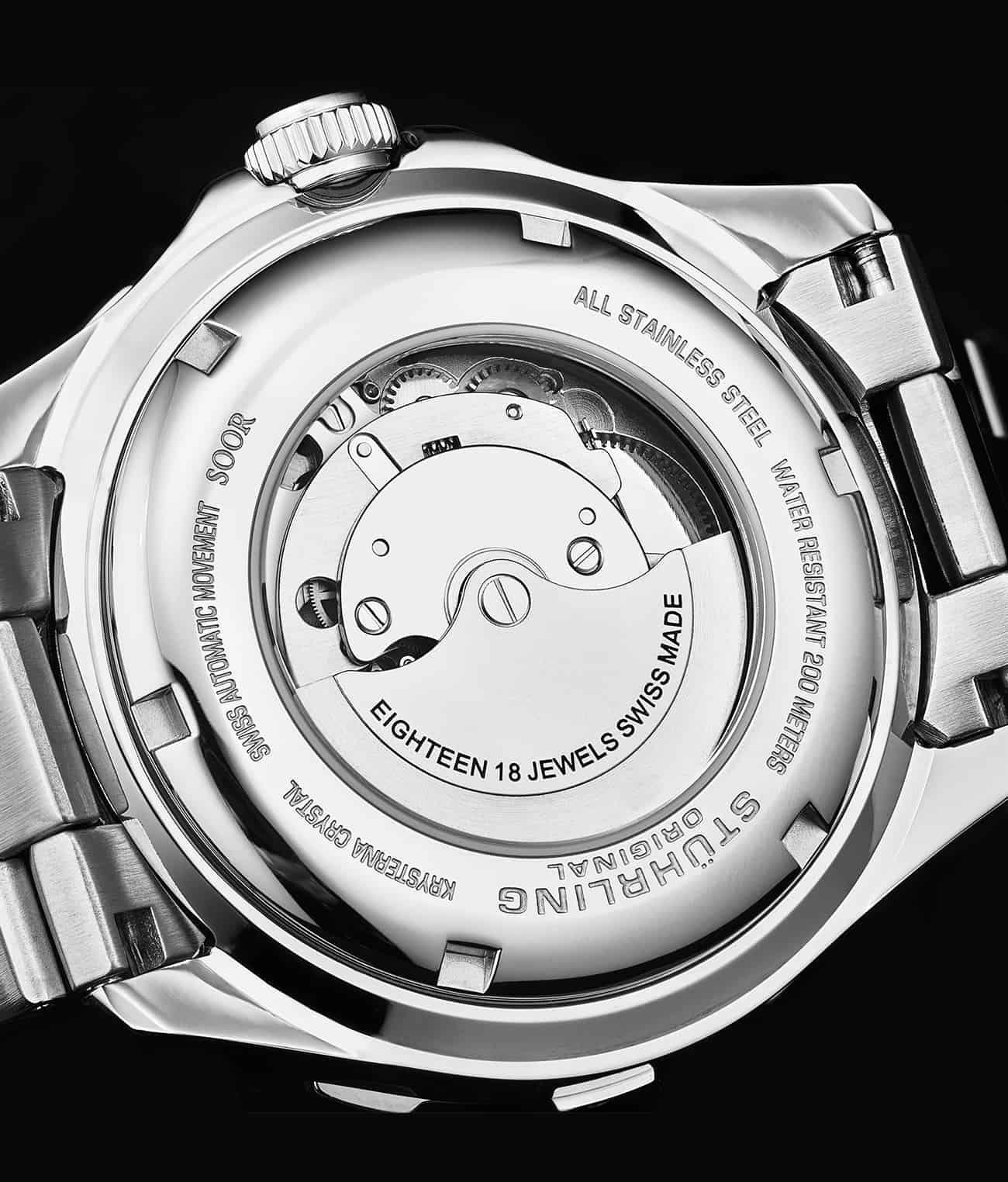 Stührling Astral 1005 Swiss Automatic Watch – 45mm - Image 38