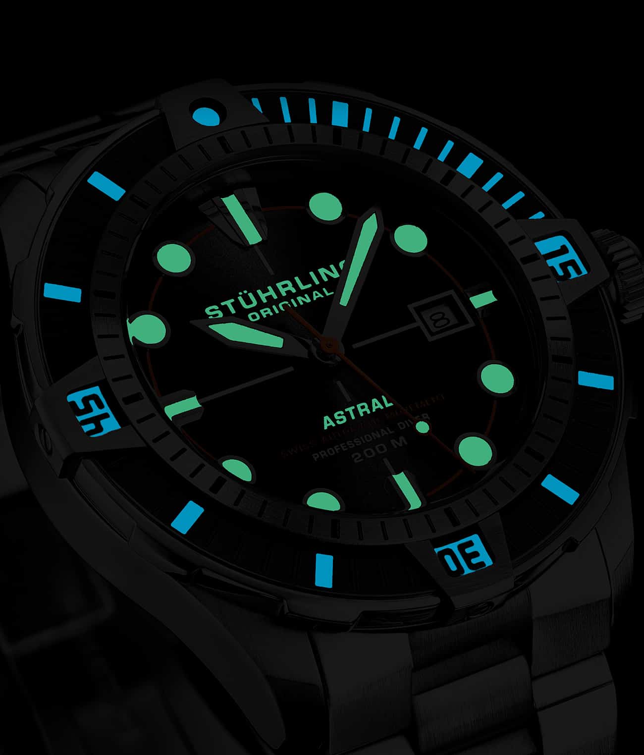 Stührling Astral 1005 Swiss Automatic Watch – 45mm - Image 41