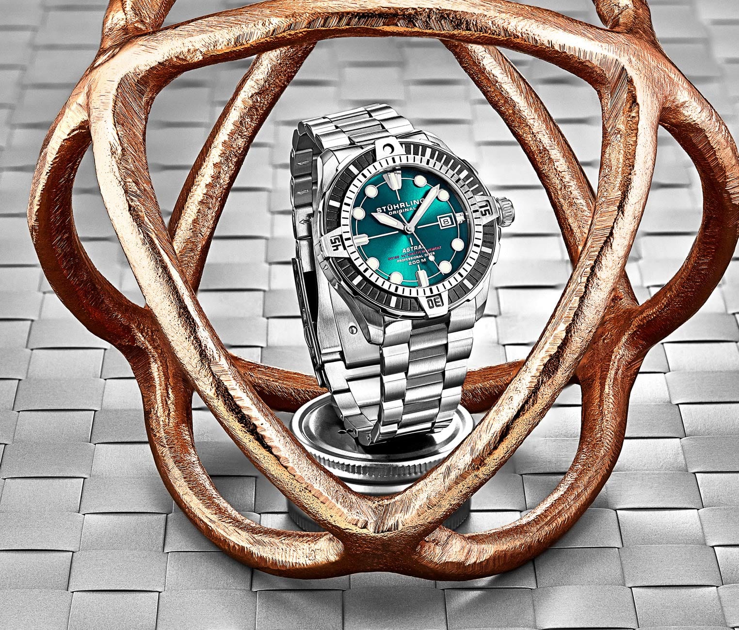 Stührling Astral 1005 Swiss Automatic Watch – 45mm - Image 44