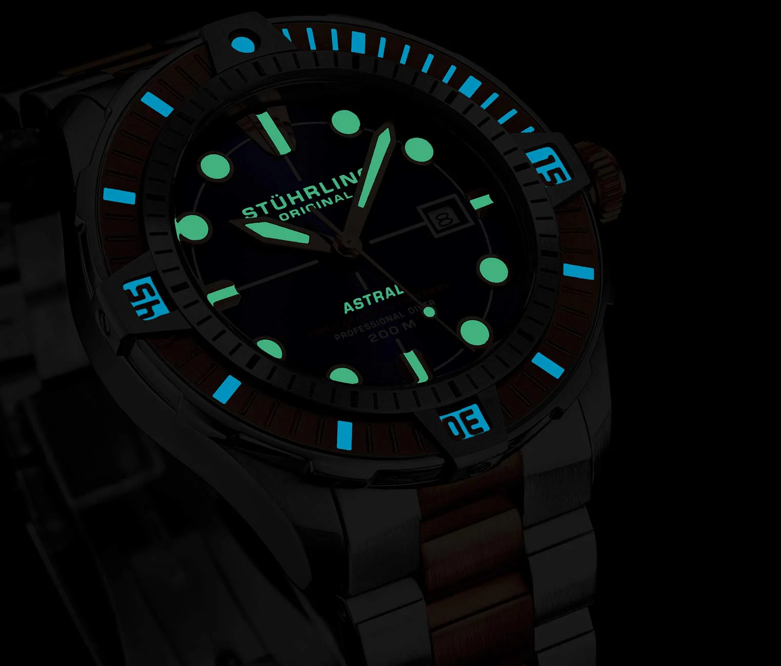 Stührling Astral 1005 Swiss Automatic Watch – 45mm - Image 6