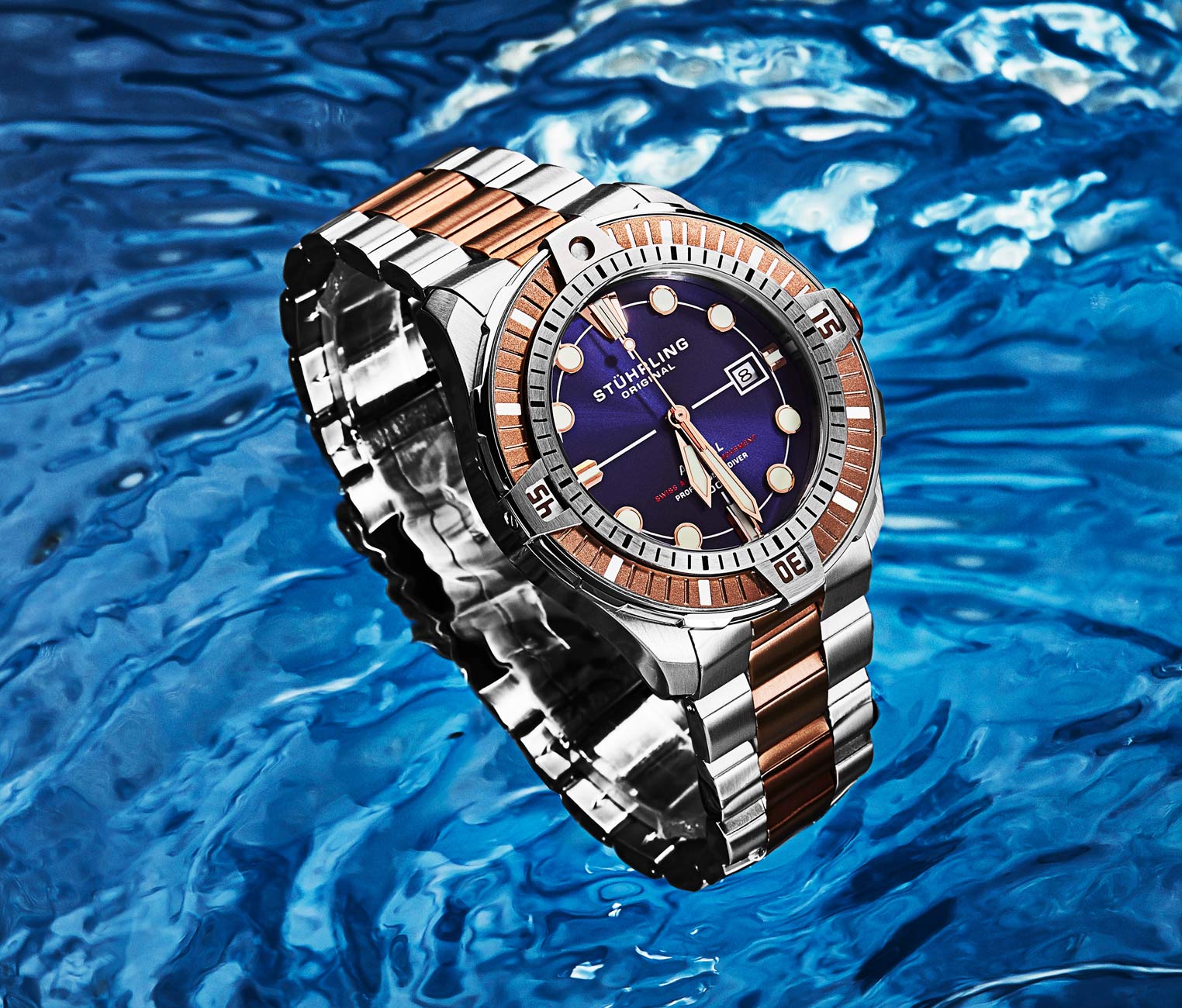 Stührling Astral 1005 Swiss Automatic Watch – 45mm - Image 8