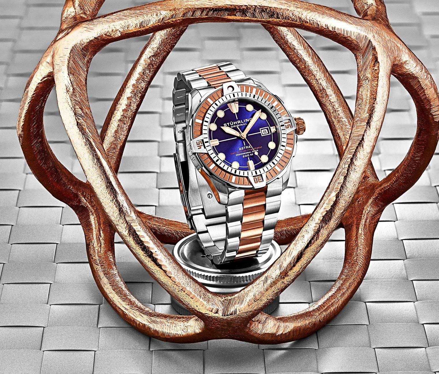 Stührling Astral 1005 Swiss Automatic Watch – 45mm - Image 9