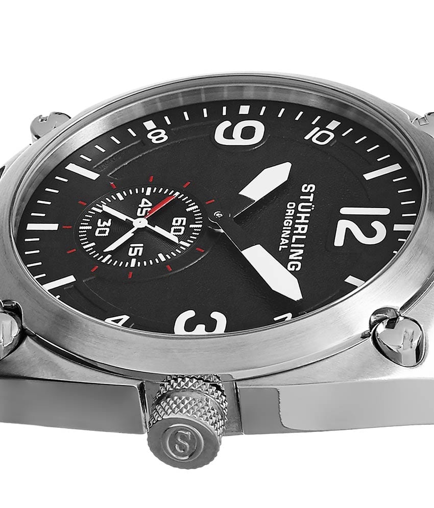 Stührling Tuskegee 581 Quartz 45mm Aviator - Image 6