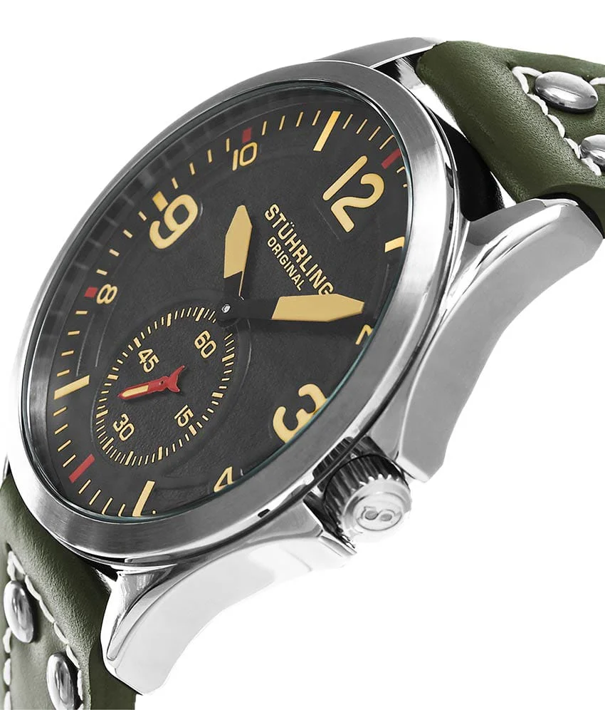 Stührling Tuskegee 684 Quartz 44mm Aviator - Image 11