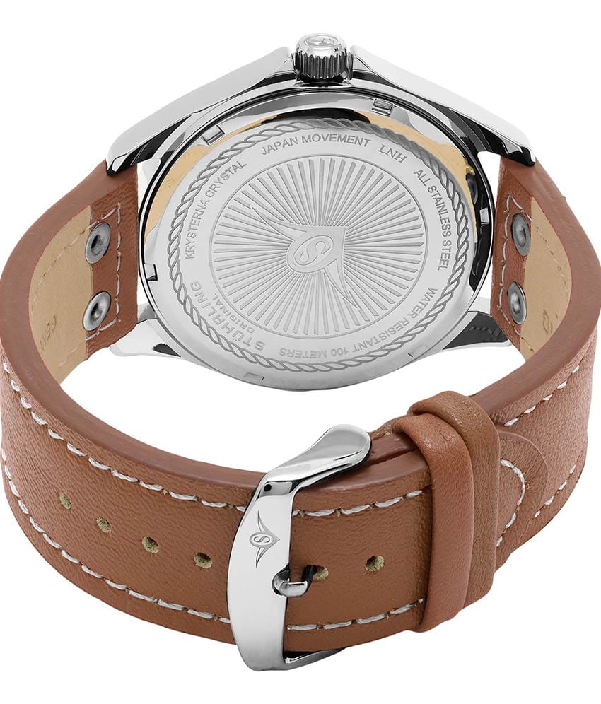 Stührling Tuskegee 684 Quartz 44mm Aviator - Image 6