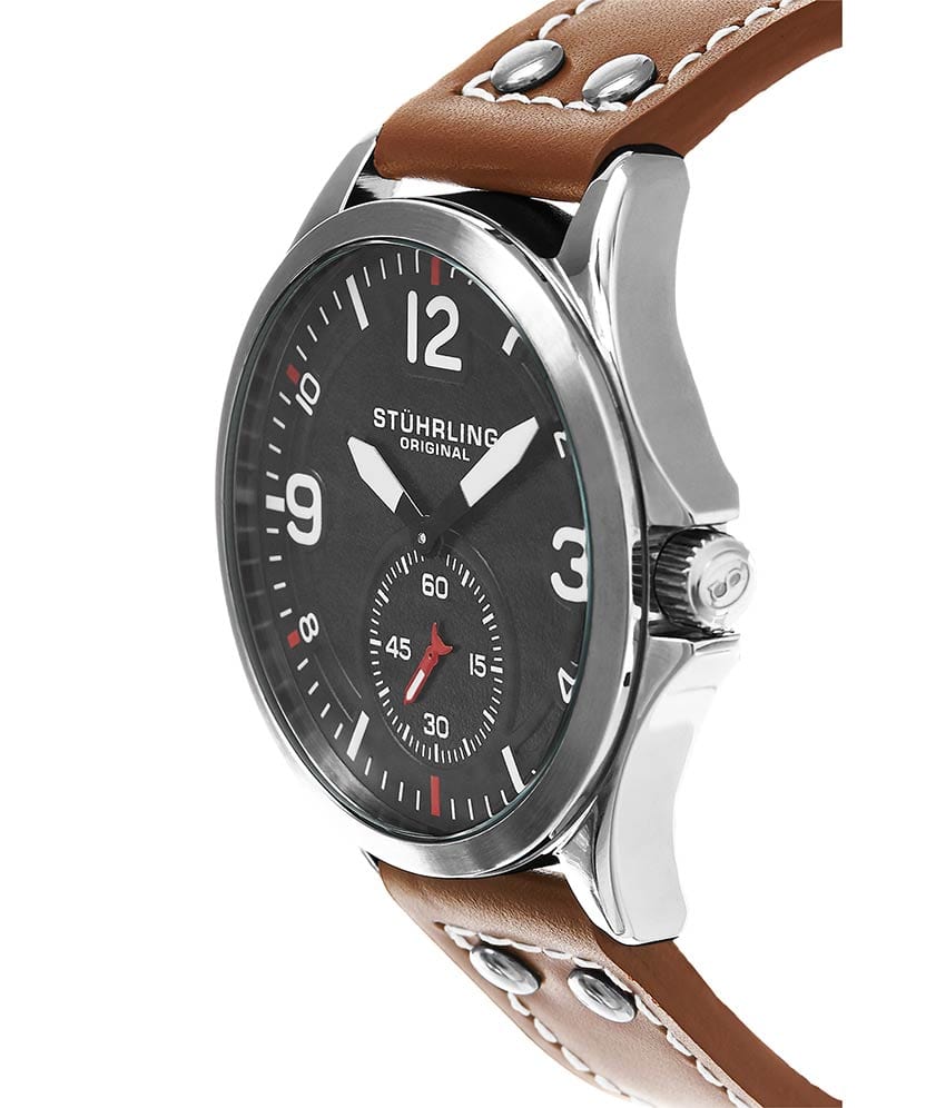 Stührling Tuskegee 684 Quartz 44mm Aviator - Image 7