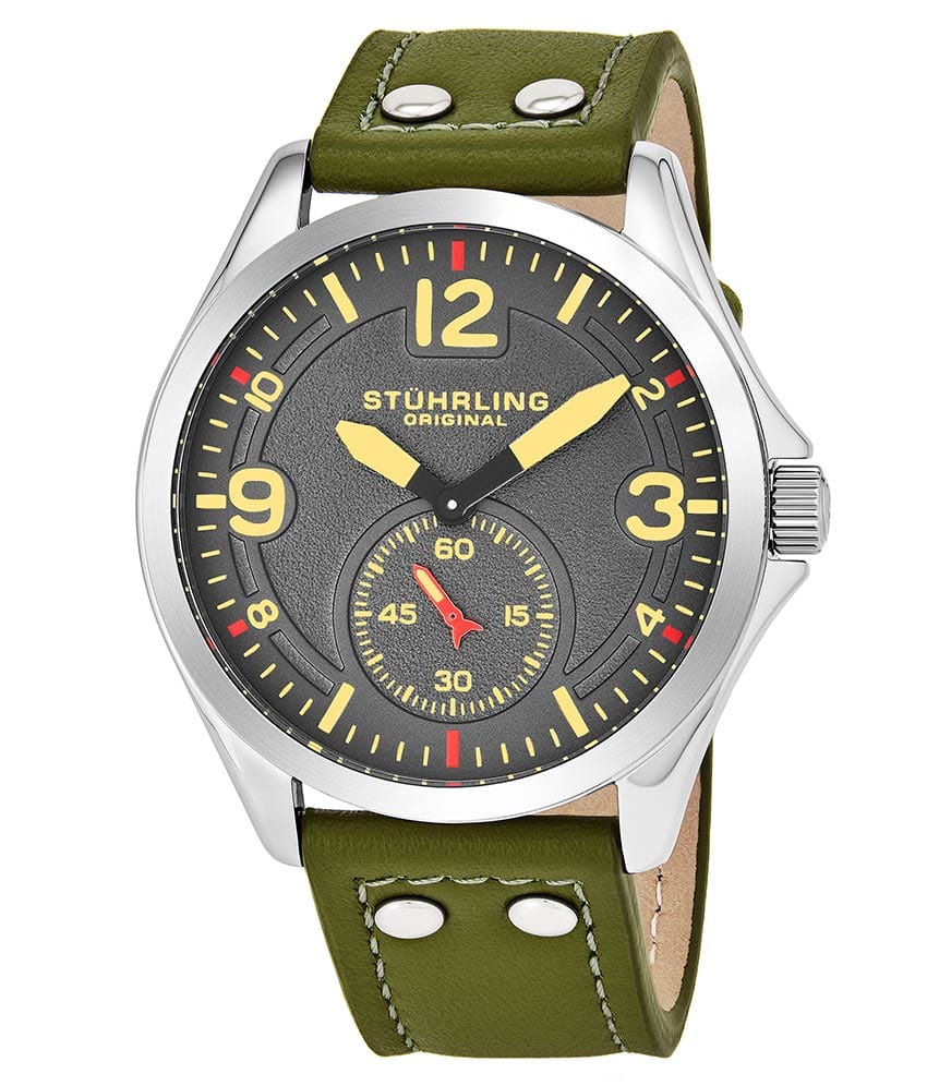 Stührling Tuskegee 684 Quartz 44mm Aviator - Image 8